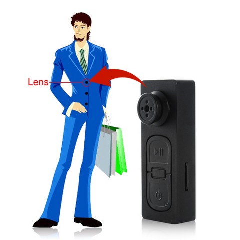 Camera bouton